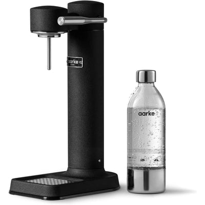 aarke - Carbonator III Premium - Sparkling & Seltzer Water Maker-Soda Maker with PET Bottle (Matte Black)