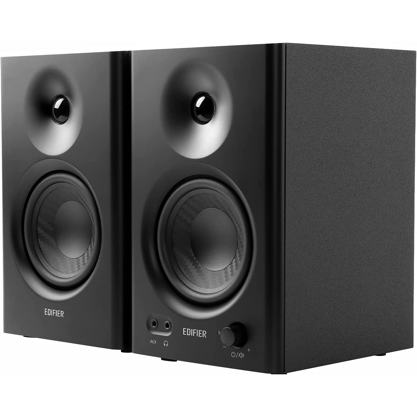 Edifier MR4 Powered Studio Monitor Speakers, 4" Active Near-Field Monitor Speaker - Black (Pair)