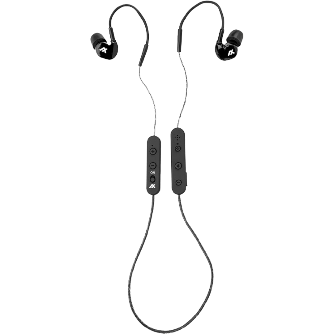 AXIL GS Extreme 2.0 Shooting Ear Buds – Hearing Enhancement & Noise Isolation Bluetooth Earbuds – w/Dynamic Speakers – 25-Hour