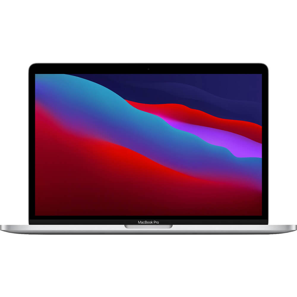 Apple 13.3 inch MacBook Pro - M1 Chip - 8GB/256GB - macOS Big Sur (Late 2020, Silver) - Recertified