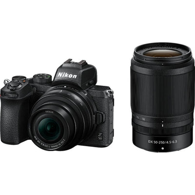 Nikon Z50 Mirrorless Camera with 2 Lens Kit