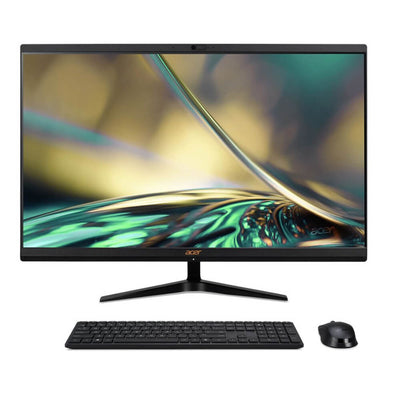 Acer 27 inch All-in-One Desktop Computer - Intel i5-1235U - 8GB/512GB - Black