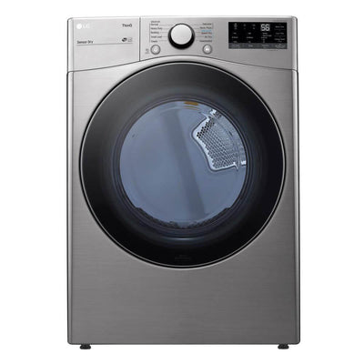 LG 7.4 Cu. Ft. Ultra Large Capacity Smart wi-fi Enabled Graphite Front Load Electric Dryer