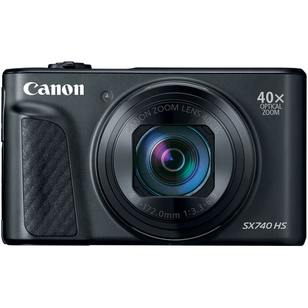 Canon PowerShot SX740 HS Digital Camera - Black