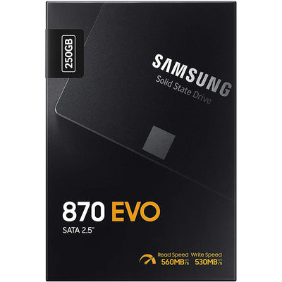 Samsung 870 EVO 250GB 2.5 inch SATA III Internal SSD
