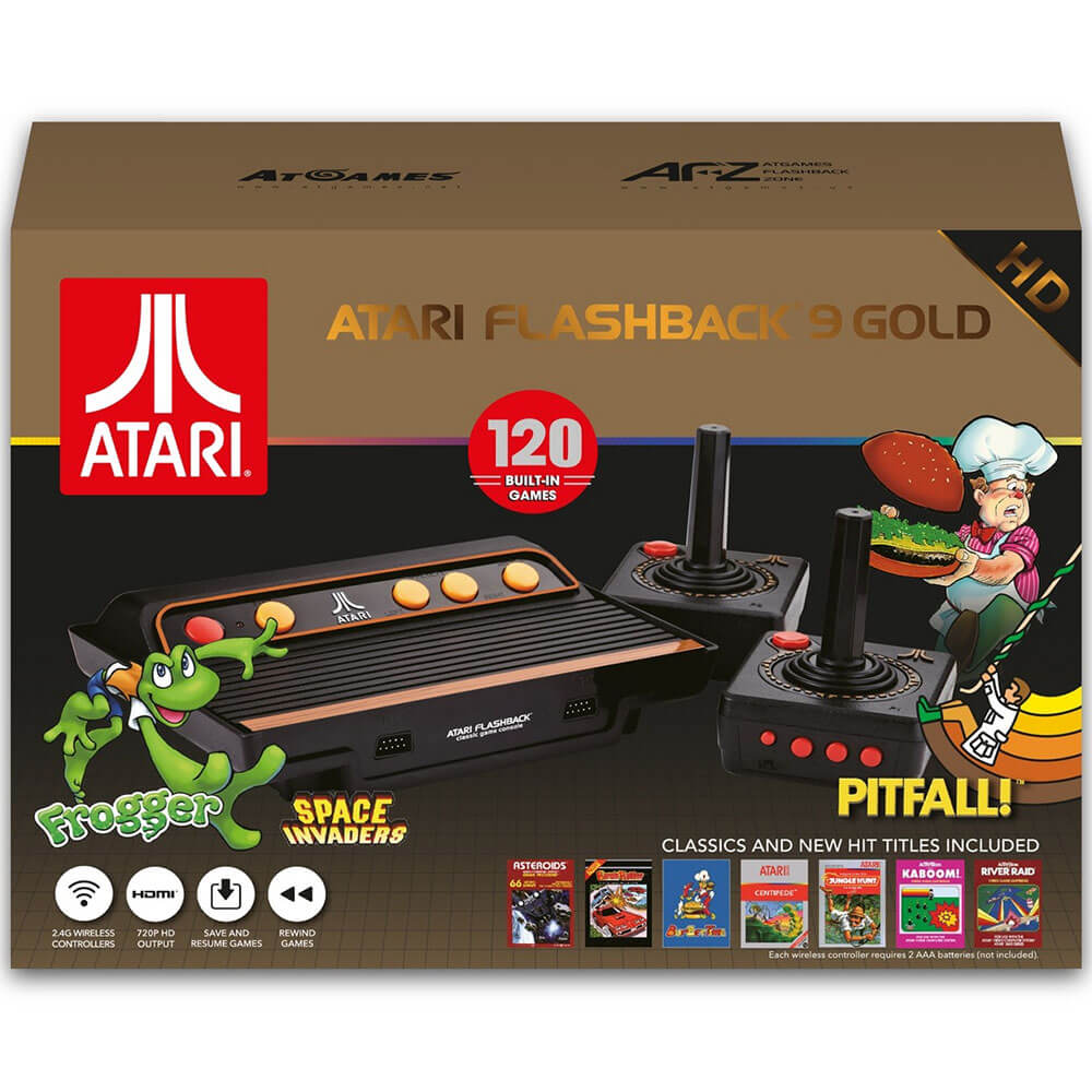 Atari Flashback 9 Gold Classic Game Console