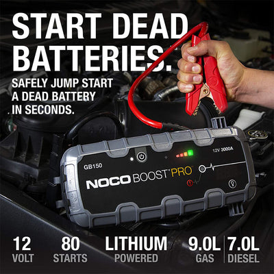 Noco Boost PRO 3000A UltraSafe Lithium Jump Starter