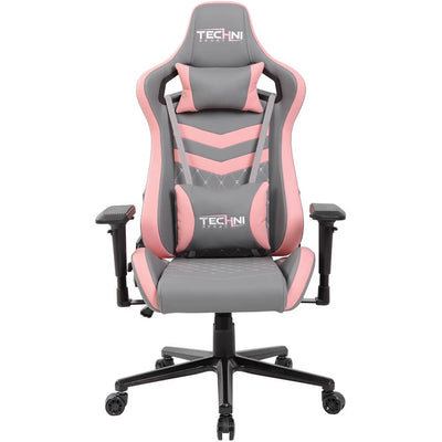 RTA Products TSG3 Gaming Chair - Grey/Pink
