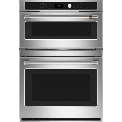 Café 30 inch Built-In Electric Convection Wall Oven with Built-in Microwave and Advantium® Technology