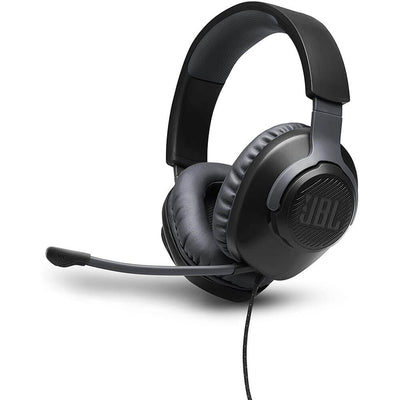 JBL Quantum 100 - Wired Over-Ear Gaming Headphones