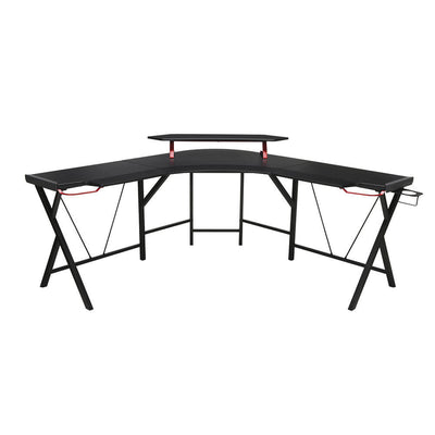 Respawn 2000 Gaming L-Shaped Computer Desk - Red