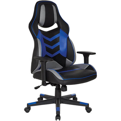 DesignLab Eliminator Gaming Chair Ergonomic - Blue