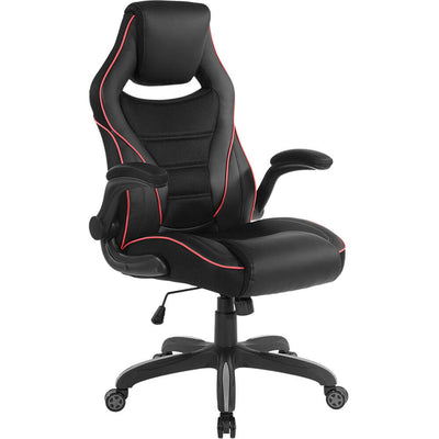 DesignLab Xeno Gaming Chair in Faux Leather - Red