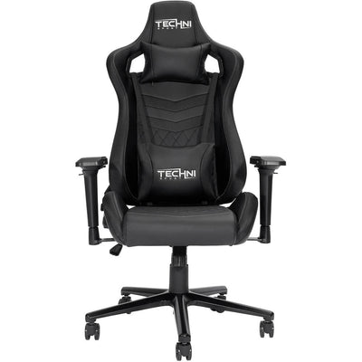 RTA Products Techni Sport Ergonomic High Back Gaming Chair - Black