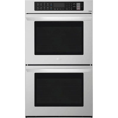 LG 30 inch Built-In Double Electric Convection Wall Oven - Stainless Steel