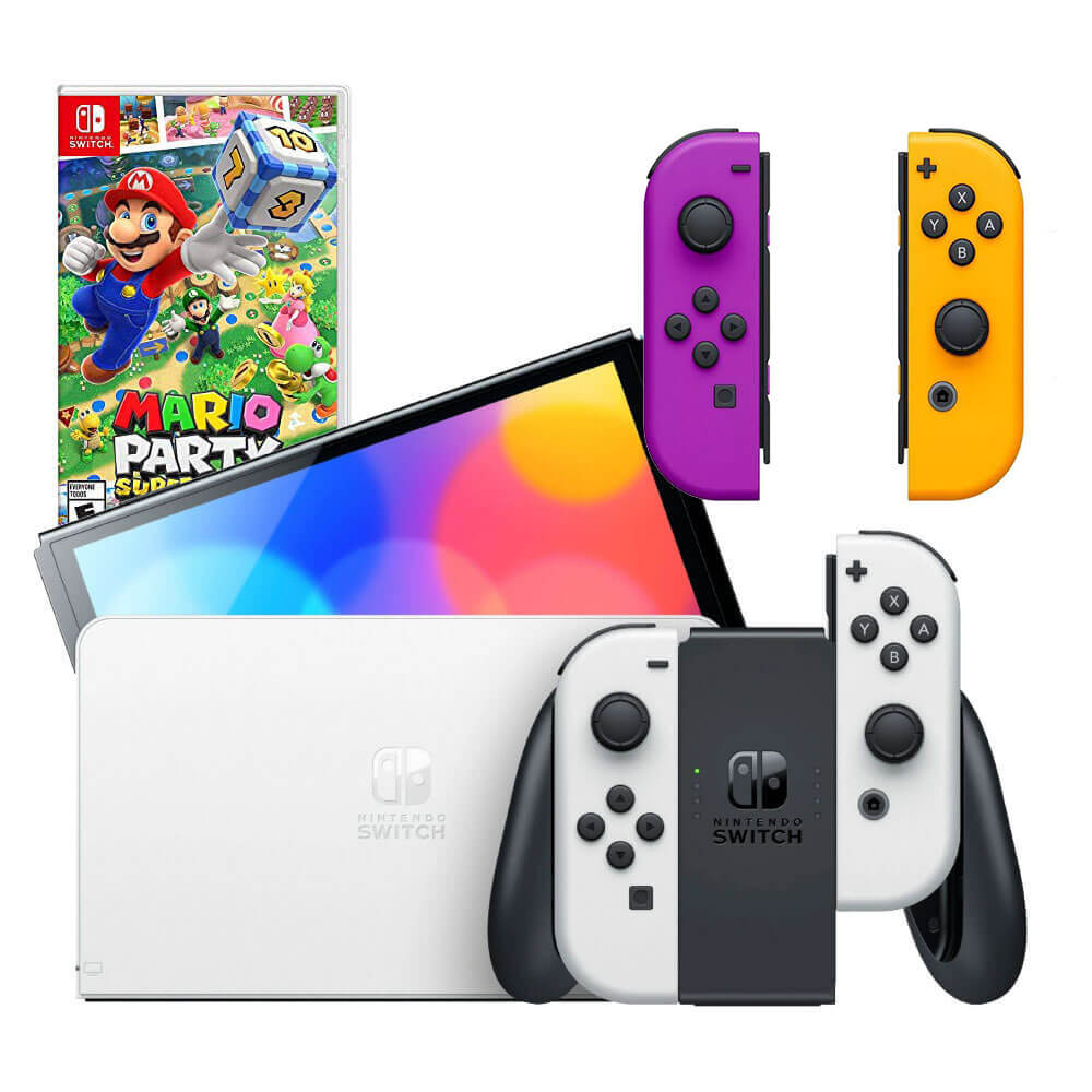 Nintendo Switch Mario Party Superstars Gaming Bundle