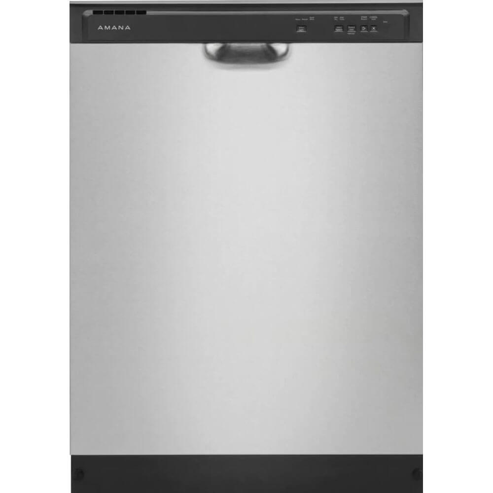 Amana 59 dBA Stainless Steel Front Control Built-In Dishwasher