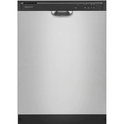 Amana 59 dBA Stainless Steel Front Control Built-In Dishwasher
