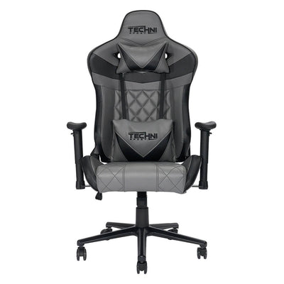 RTA Products Techni Sport XL Gray Ergonomic Gaming Chair