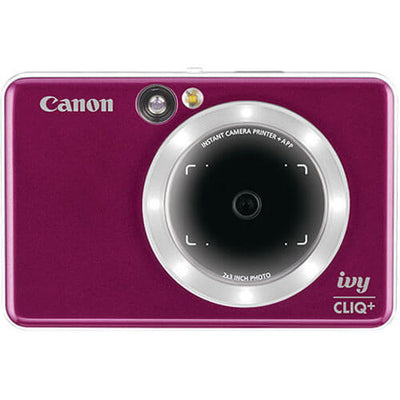 Canon IVY CLIQ+ Instant Camera - Ruby Red OPEN BOX