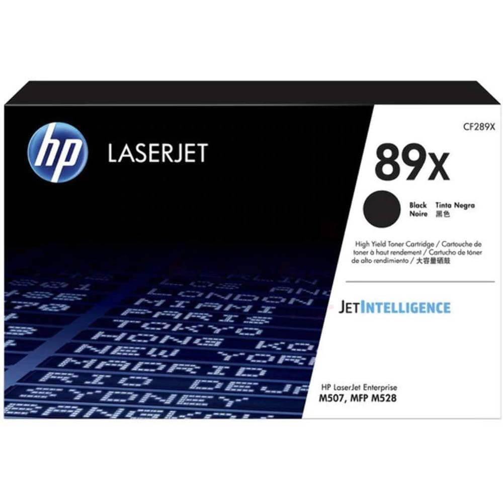 HP 89X High Yield Black Original LaserJet Toner Cartridge