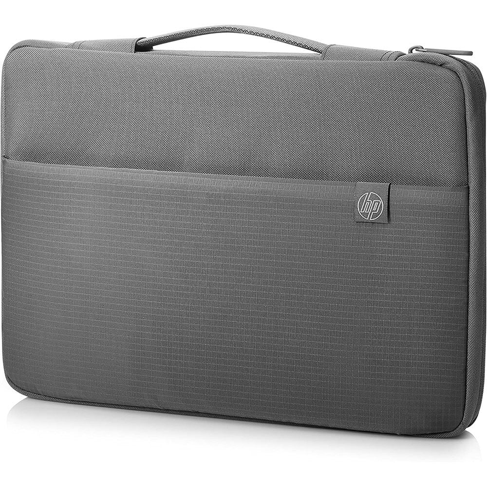 HP 15 inch Cross-Hatch Notebook Carry Sleeve with Handle - Gray