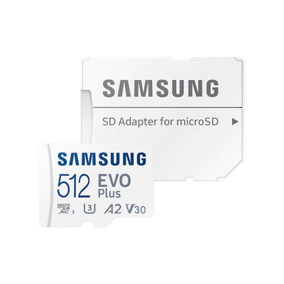 Samsung EVO Plus + Adapter microSDXC - 512GB