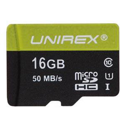 Unirex 16GB microSDHC Card