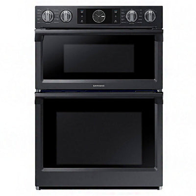 Samsung 7.0 Cu. Ft. Flex Duo Combination Black Stainless Electric Wall Oven