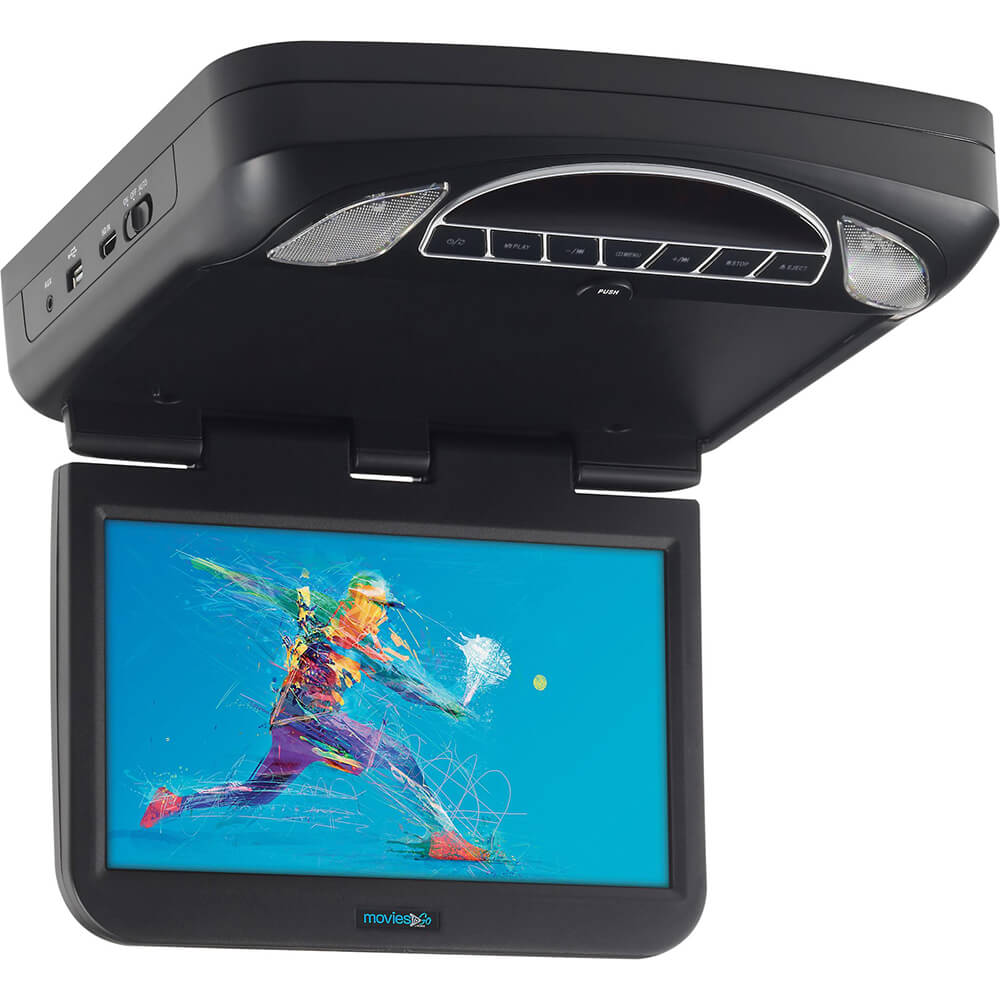 Audiovox 10.1 inch Digital High Def Overhead Monitor System with DVD and HD Inputs