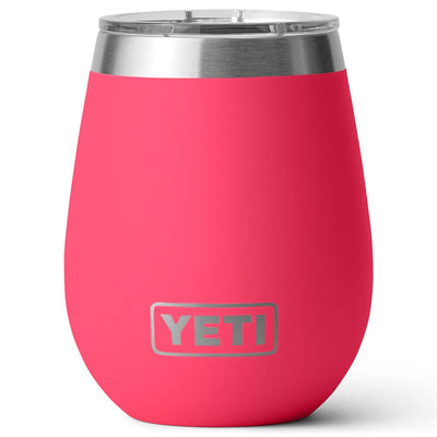 Yeti Rambler 10 oz. Wine Tumbler with Magslider Lid - Bimini Pink