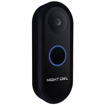 Night Owl Smart Wired 1080p Video Doorbell with Mounts