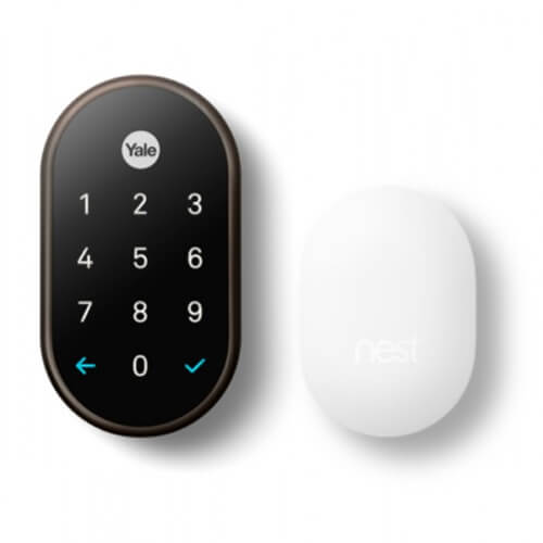 Google Nest Smart Lock with Nest Connect - Oil Rubbed Bronze